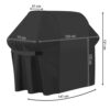 Pokrowiec na grill ogrodowy 147x61x122cm - obrazek 4